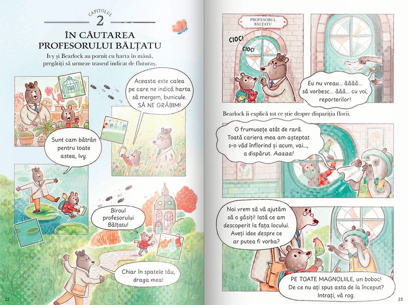 Ivy si Bearlock Holmes - Neobisnuitul caz al florii disparute 2