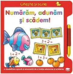 Numărăm, adunăm și scădem