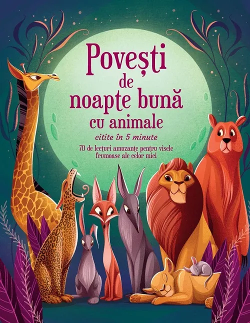 Povești de noapte bună cu animale, citite în 5 minute