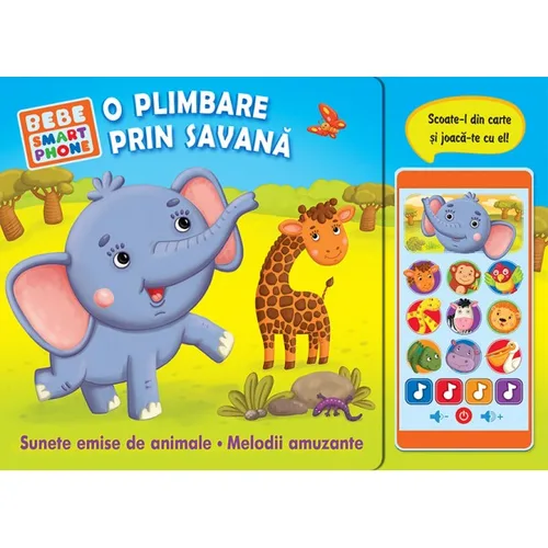 O plimbare prin savana. Carte sonoră
