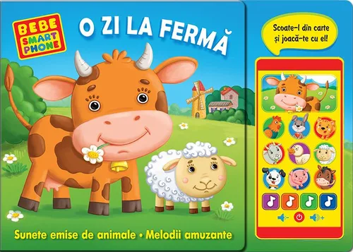 O zi la ferma.  Carte sonoră