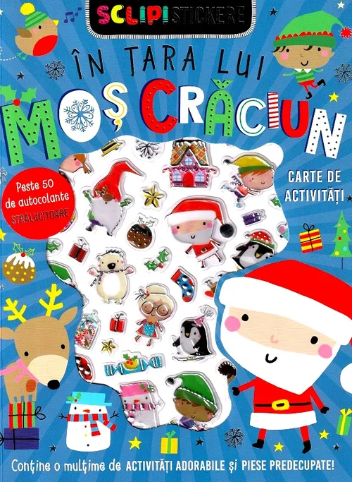 În Țara lui Moș Crăciun. Carte de activități