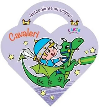 Cavaleri. Carte de colorat