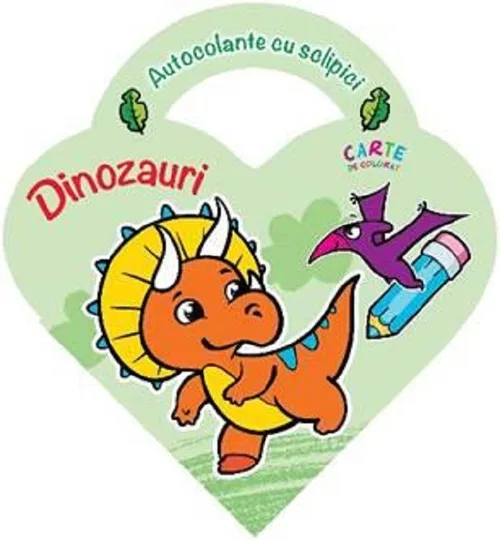 Dinozauri. Carte de colorat