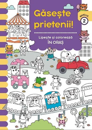 În oraș. Carte de activități
