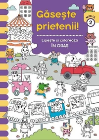 În oraș. Carte de activități