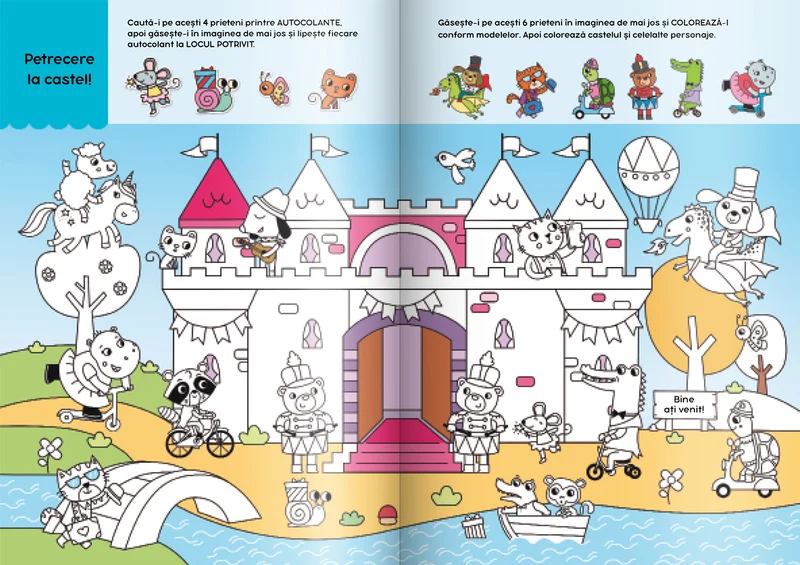 La castel. Carte de activități 2