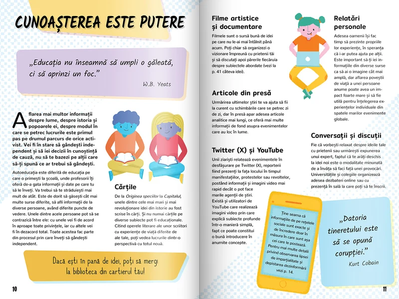 Ghid pentru fete și băieți la vârsta (pre)adolescenței despre cum ar putea să schimbe lumea 2