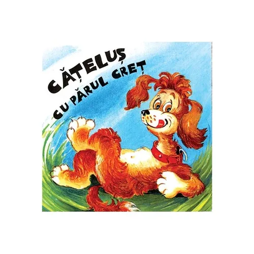 Cățeluș cu părul creț