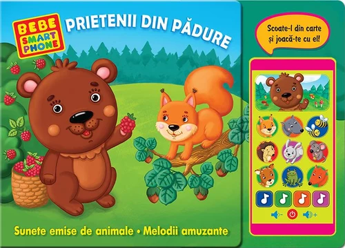 Prietenii din pădure. Carte sonoră