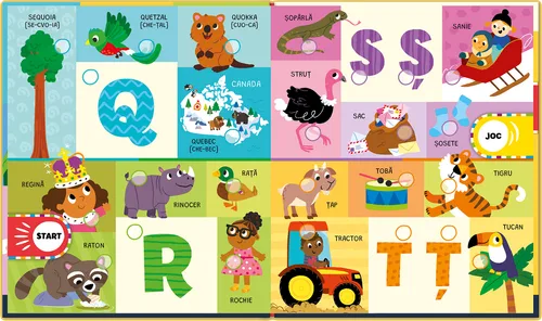 Alfabetul ilustrat. Carte sonoră