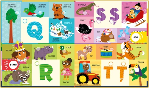 Alfabetul ilustrat. Carte sonoră