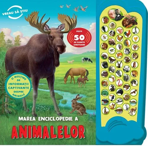 Marea enciclopedie a animalelor. Carte sonoră