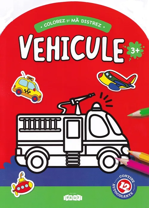 Vehicule (conține 12 autocolante)