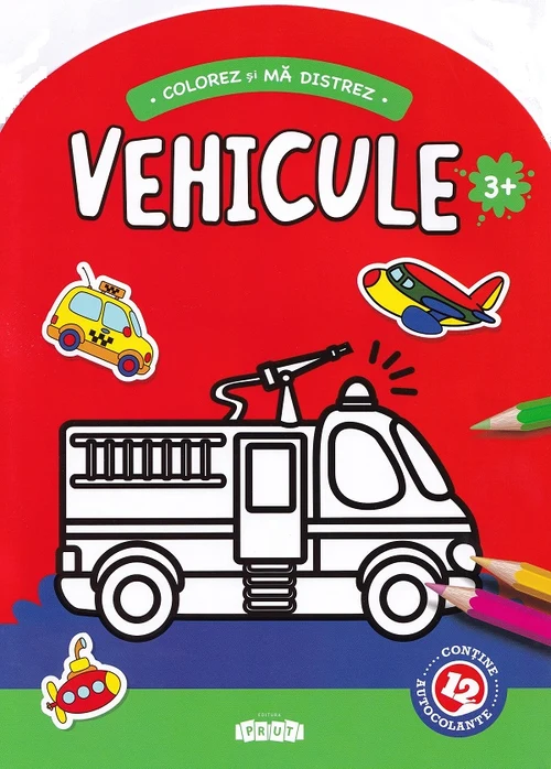 Vehicule (conține 12 autocolante)