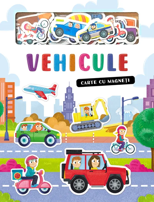 Vehicule. Carte cu magneți